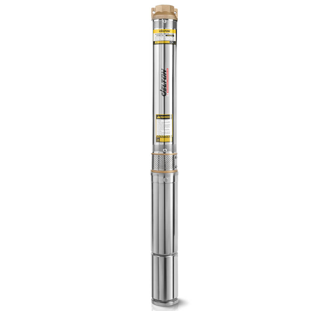 ปั๊มบาดาล บ่อ 3 นิ้ว DELTON รุ่น 3SDL2-11 ขนาดท่อ 1-1/4 นิ้ว 750 วัตต์ 11 ใบพัด_1